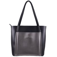 Женская сумка модель 550 Черная серебро